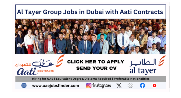 Al Tayer Group Jobs in Dubai