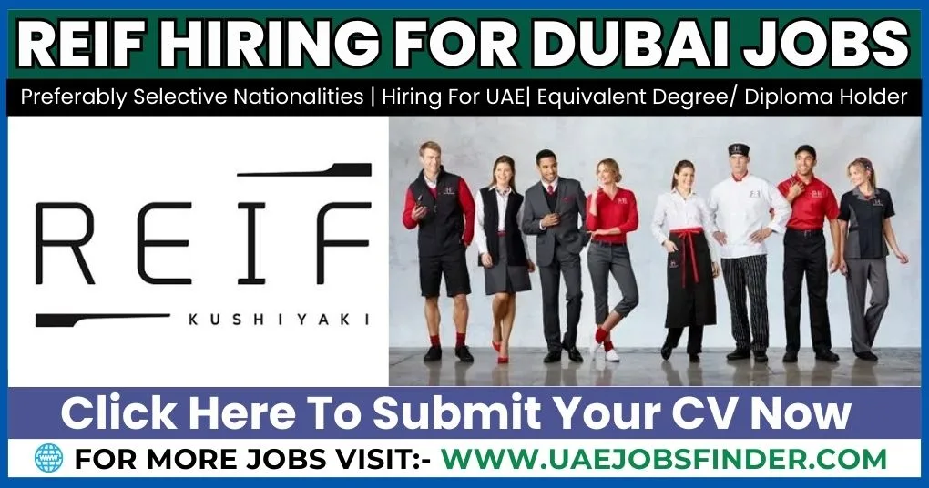 Reif Restaurant Jobs In Dubai