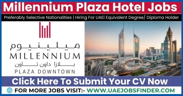 Millennium Plaza Hotel Vacancies In Dubai